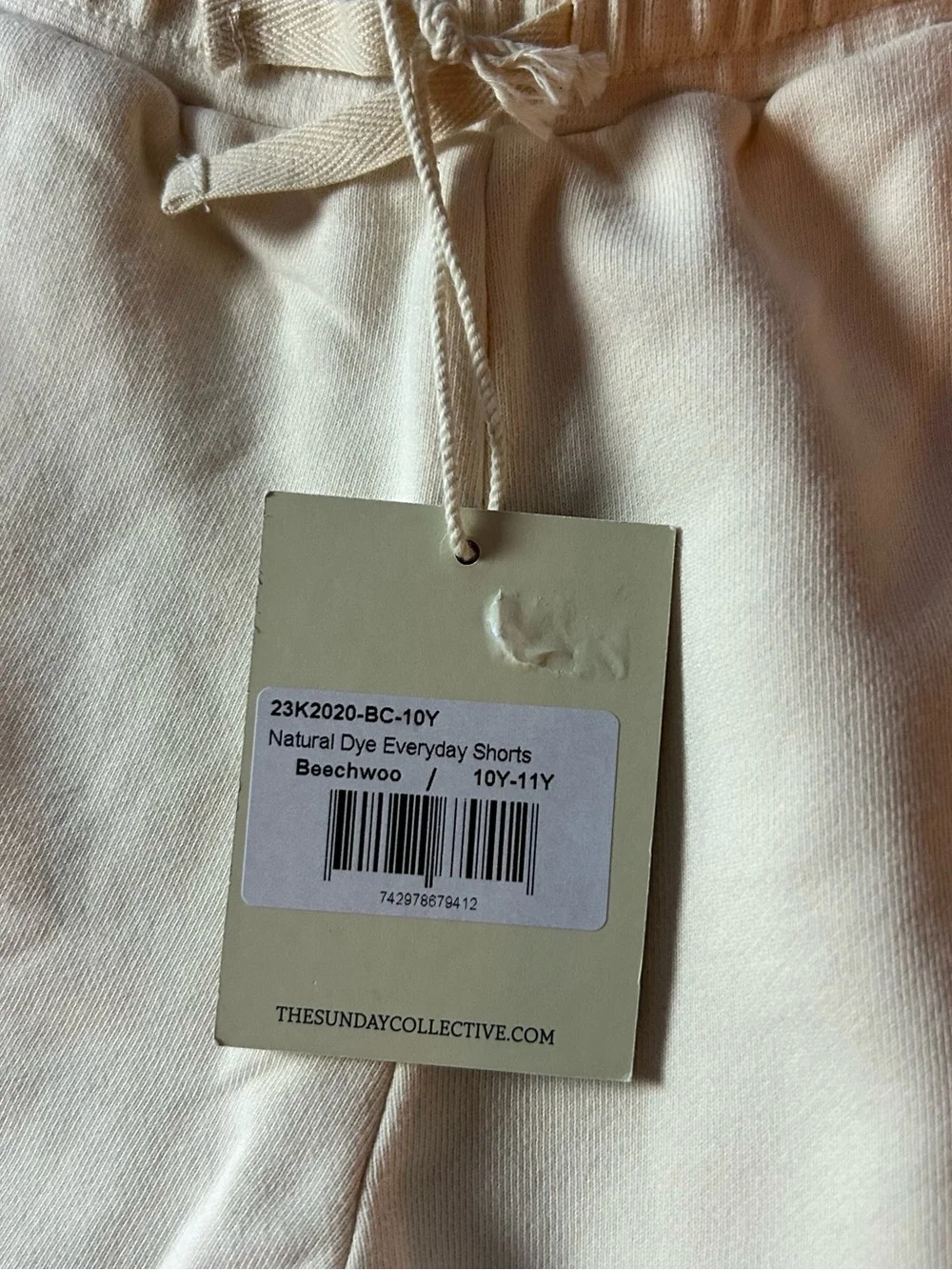 Natural Dye Everyday Shorts in the color 